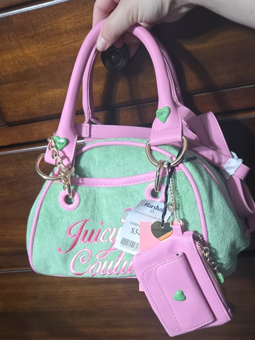 NWT Juicy Couture Retro Strawberry Satchel - Picture 1 of 6